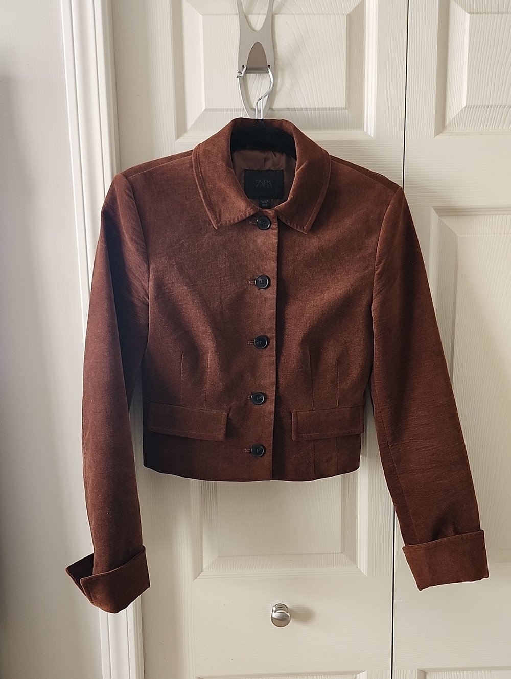 Zara Cropped Cotten Jacket